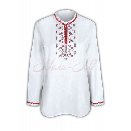 Women's embroidered long shirt