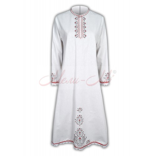 Women's embroidered long shirt