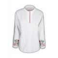 Women's embroidered long shirt