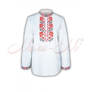 Women's embroidered long shirt