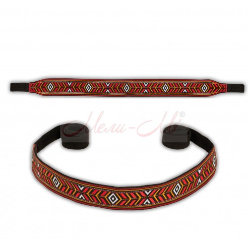 Embroidered belt