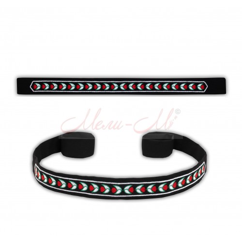 Embroidered belt