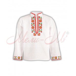 Women's embroidered long shirt