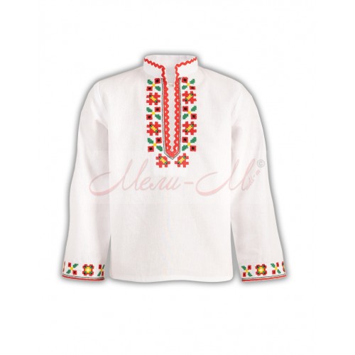 Women's embroidered long shirt