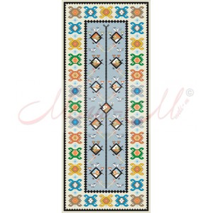 Carpet with Bulgarian embroidery