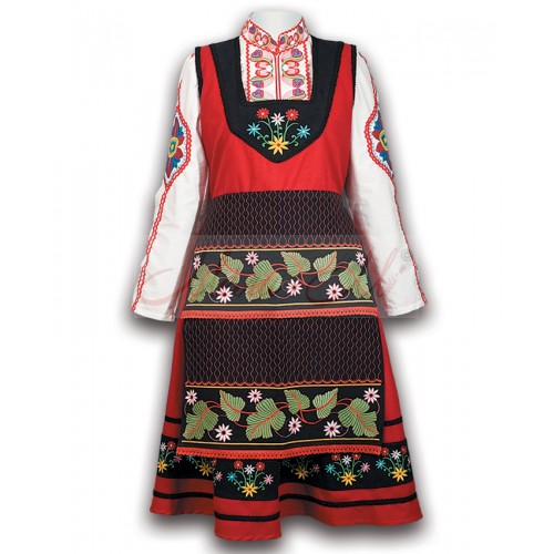 Bulgarian women's costume from the region of Thrace