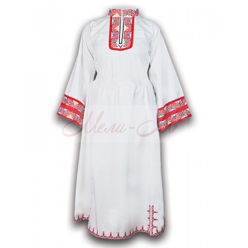 Women's embroidered long shirt