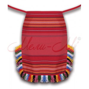 Bulgarian traditional embroidered  apron