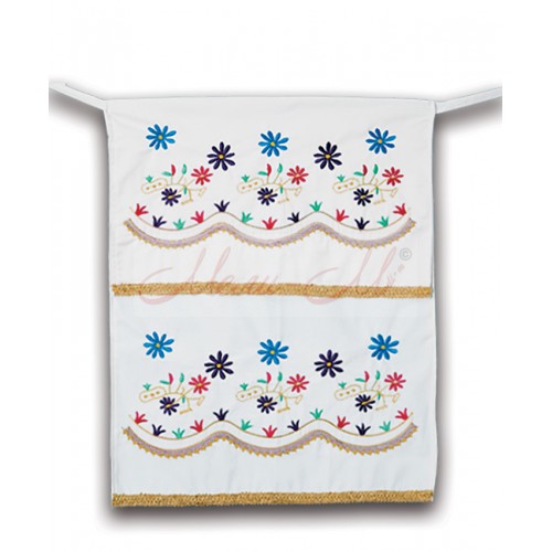 Bulgarian traditional embroidered  apron