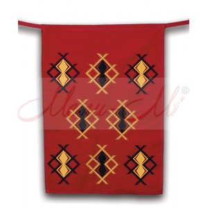 Bulgarian traditional embroidered  apron