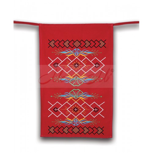 Bulgarian traditional embroidered  apron