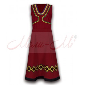 Traditional Embroidered Women's pinafore (sukman)