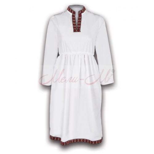 Women's embroidered long shirt