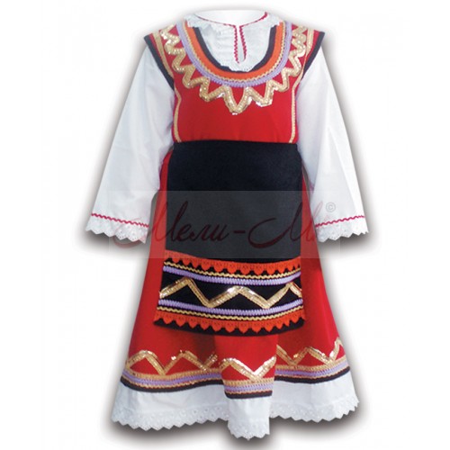 Children's  Folklore Costume for girl