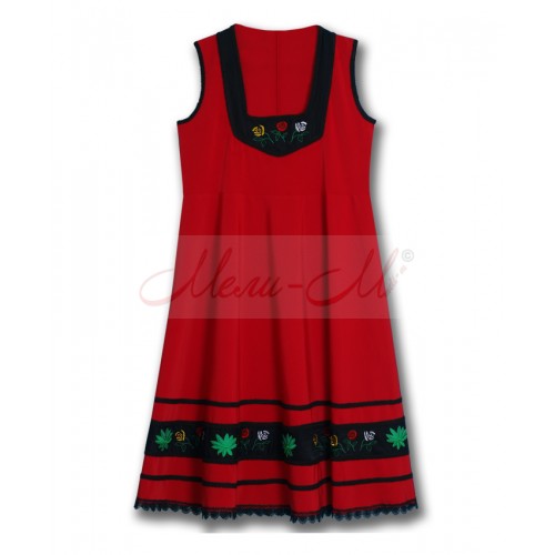 Traditional Embroidered Women's pinafore (sukman)