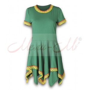 Tunic with braids