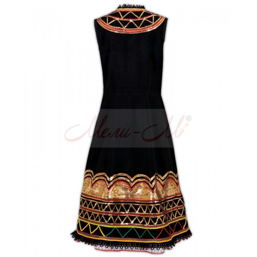 Traditional Embroidered Women's pinafore (sukman)