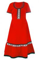 Traditional  Women's pinafore (sukman) 