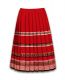 Bulgarian traditional embroidered skirt for woman