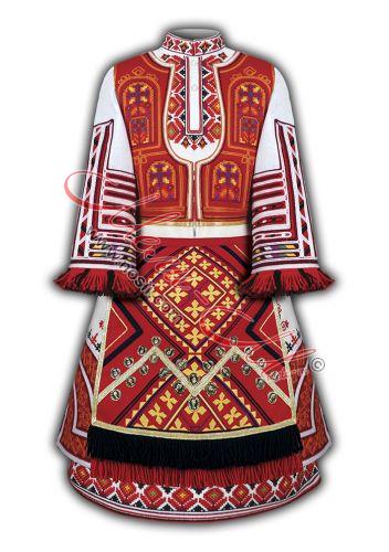 Детска народна носия от Пиринския край