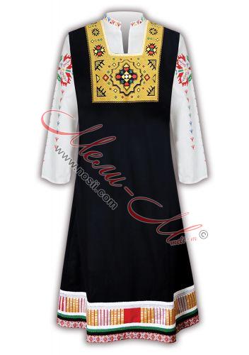 Bulgarian women's costume with embroidery -14k