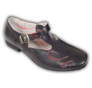 Men's Skarpini (folklore dance shoes) leather