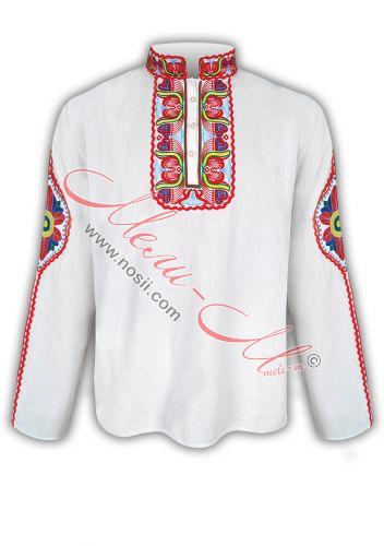 Дамска Традиционна бродирана риза