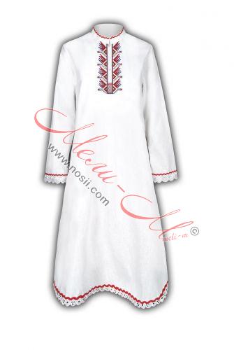 Women's embroidered long shirt