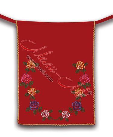 Bulgarian traditional embroidered  apron