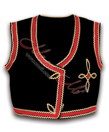 Традиционен елек с украса от гайтани